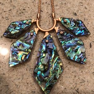 Kendra Scott Mari Rose gold pendant necklace